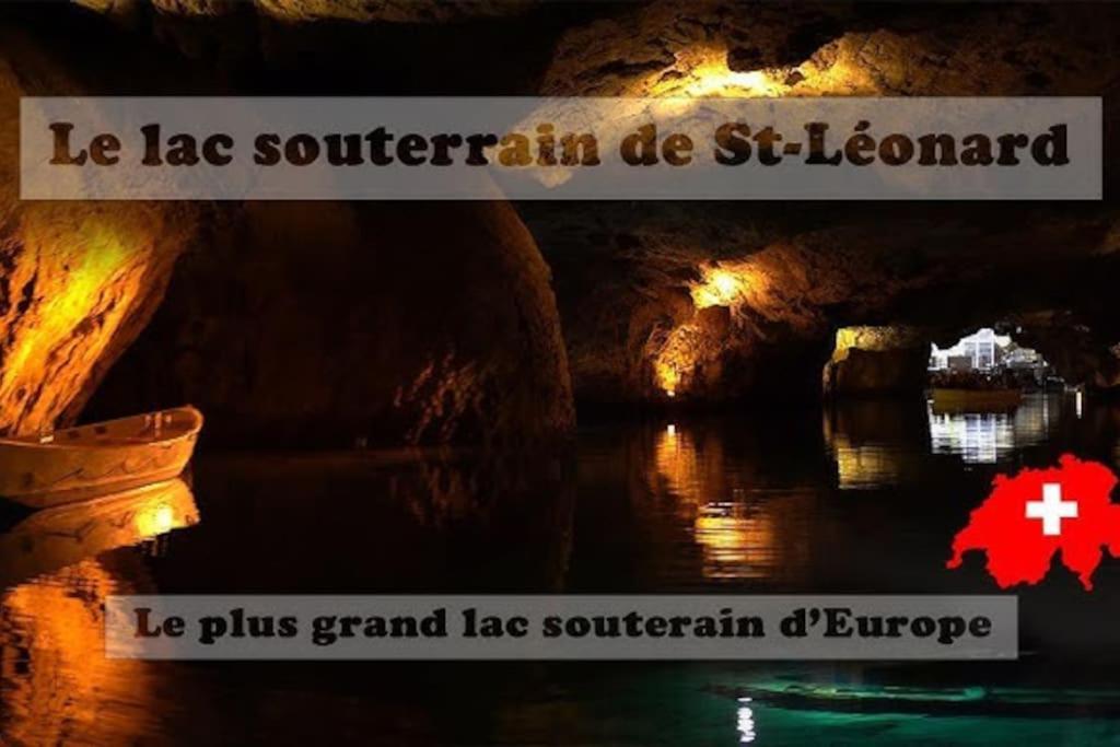 Appartamento Vitis-Au Coeur Du Vignoble Valaisan Saint-Léonard Esterno foto